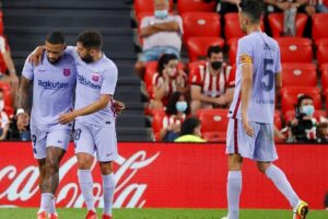 Barcelone à égalité à Nuevo San Mames grâce à Memphis Depay