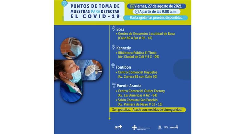 Connaître les points les plus proches de votre position.  Photo : Hôtel de ville de Bogota.