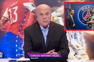 Carlos Antonio Vélez contrarié par Ibai pour avoir participé à la présentation de Messi au PSG