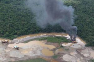 La convergence entre trafic de drogue et exploitation minière illégale qui dévore les forêts du pays