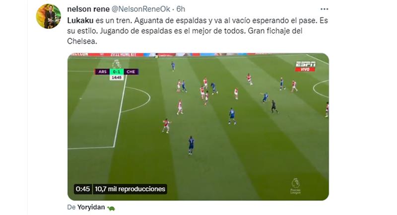Photo : Twitter @NelsonReneOk