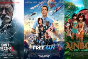Les premières de films en Colombie pour ce week-end incluent « No Respires 2 », « Free Guy » et « Ainbo: La guerrera del Amazonas »