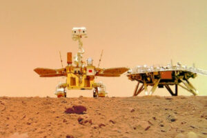 L&rsquo;explorateur chinois de Mars poursuit ses tâches