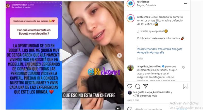 Cliquez pour voir la vidéo.  Photo : Instagram