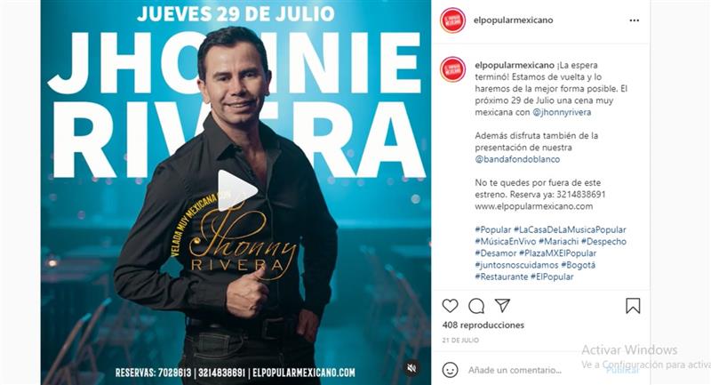 Cliquez pour voir la vidéo.  Photo : Instagram