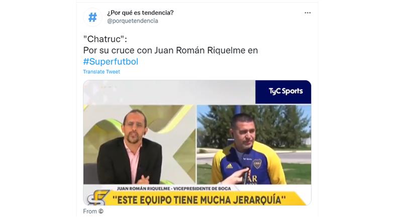 Photo : Twitter @porquetendencia Photo : Twitter @porquetendencia