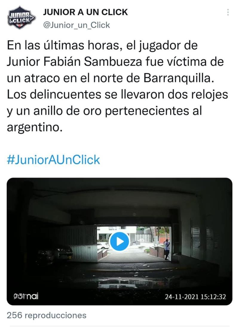 Capture d'écran. Photo : Twitter @Junior_un_Click Capture d'écran. Photo : Twitter @Junior_un_Click