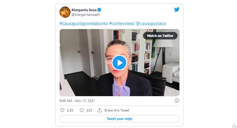 Cliquez pour voir la vidéo.  Photo : Twitter