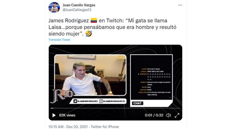 Photo : Twitter @ JuanCaVargas13