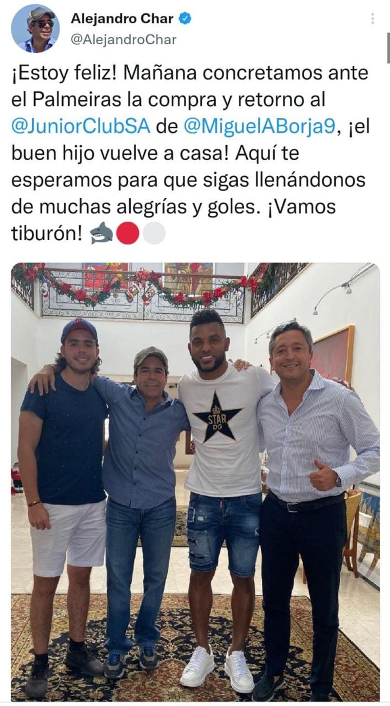 Capture d'écran.  Photo : Twitter @AlejandroChar
