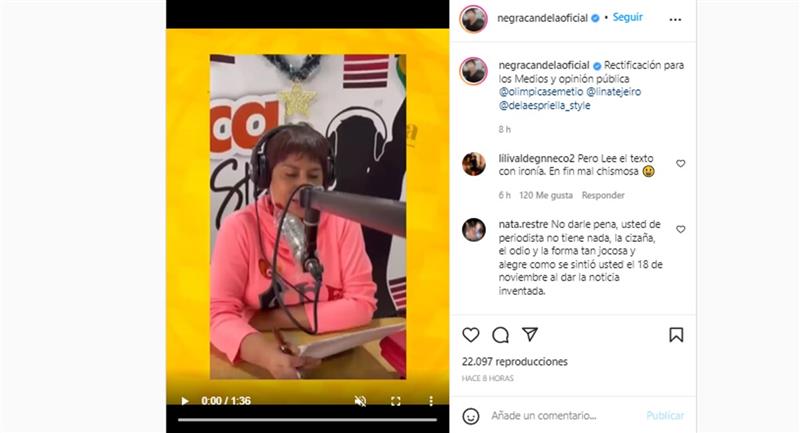 Cliquez pour voir la vidéo.  Photo : Instagram