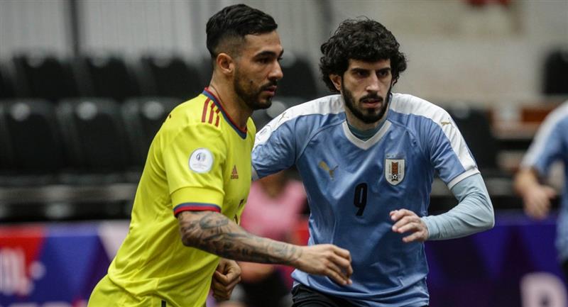 Colombie vs Uruguay Copa America Futsal.  Photo : Twitter @CopaAmerica
