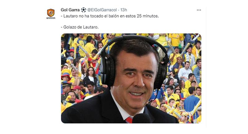 Photo: Twitter ElGolGarracol