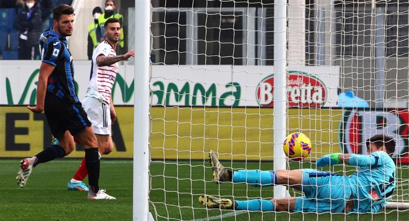 Cagliari a marqué contre l'Atalanta.  Photo: EFE