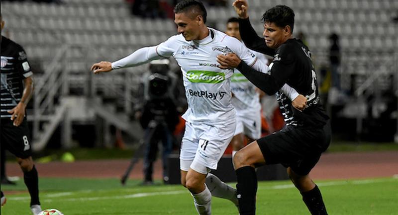 Une fois que Caldas a battu Junior lors de la dernière date de la ligue colombienne.  Photo: Dimayor