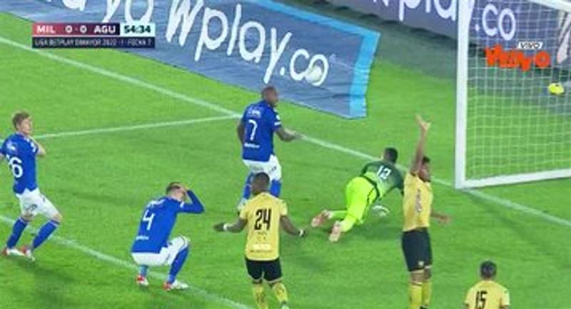 Les millionnaires ont trouvé le chemin de la victoire en seconde période.  Photo: Twitter Win Sports