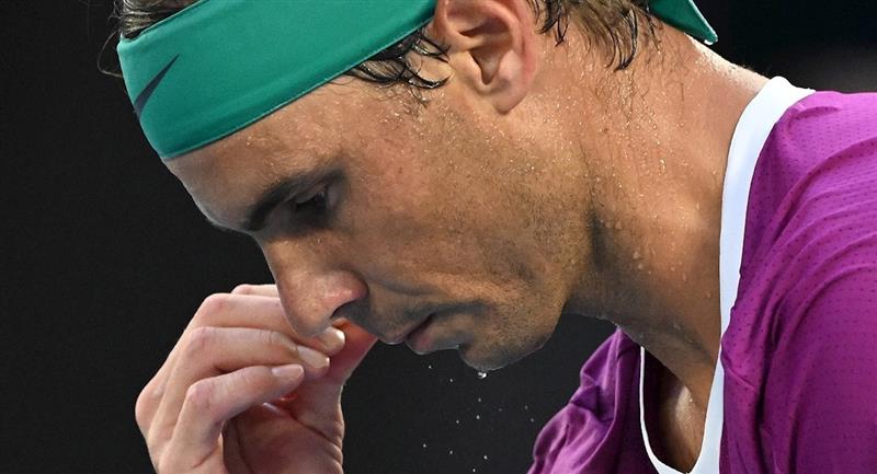 Nadal est revenu par derrière après avoir perdu 2 sets.  Photo: EFE