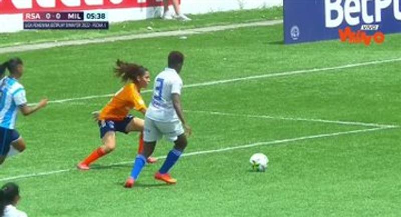 Les millionnaires n'ont perdu que d'un seul but grâce à leur gardien.  Photo: Twitter Win Sports