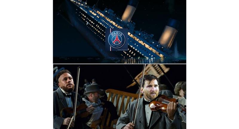 Messi et Neymar ont été les plus critiqués de l'élimination.  Photo: Cour Twitter