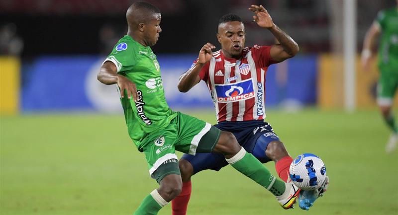 Junior de Barranquilla s'est qualifié pour le prochain tour de la Copa Sudamericana.  Photo: Twitter Conmebol Sudamericana