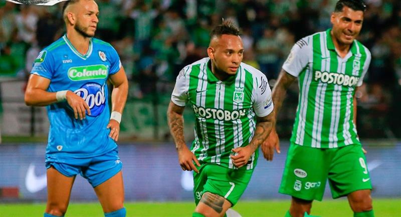 Jarlan Barrera a placé l'Atlético Nacional devant Jaguares.  Photo: Twitter national d'athlétisme