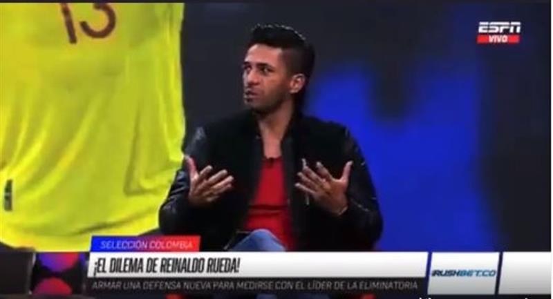 Capture d'écran de Fabián Vargas sur ESPN.  Photo: Instagram Fabian Vargas