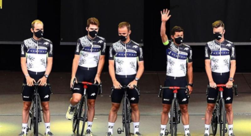L'équipe Qhubeka disparaît du WorldTour.  Photo: Instagram Sergio Luis Henao