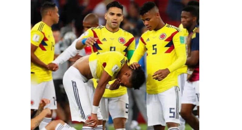 Mojica et les joueurs de l'équipe nationale colombienne.  Photo: Instagram johanmojica