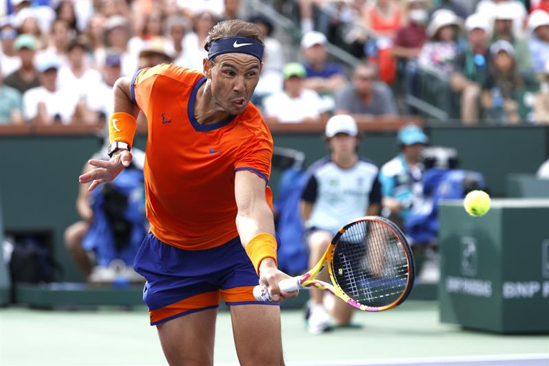 Rafa Nadal a battu son compatriote et s'est qualifié pour la finale.  Photo: EFE