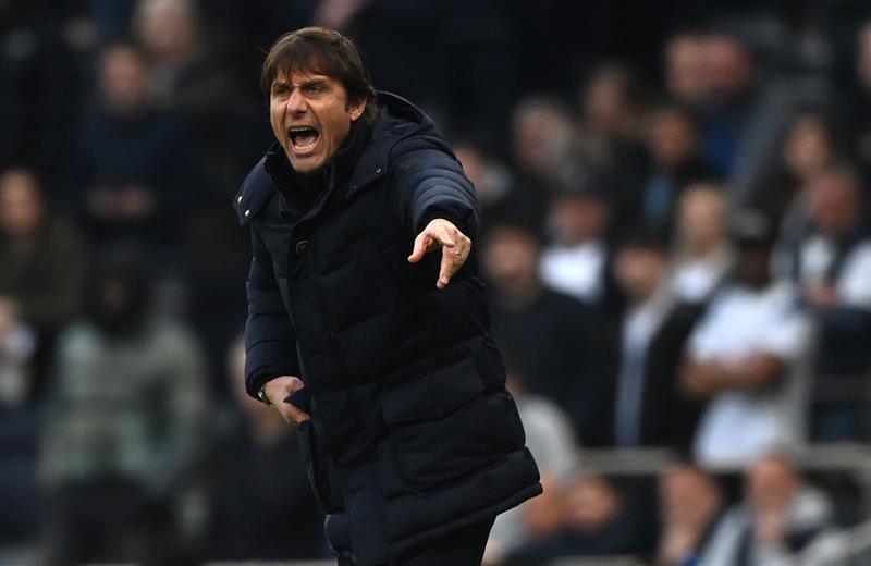 Antonio Conte a laissé Dávinson Sánchez sur le banc.  Photo: EFE