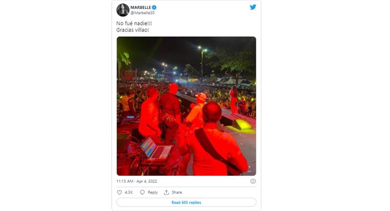 Cliquez pour regarder la vidéo.  Photo : Twitter