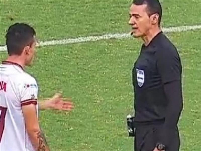 Wilmar Roldán expulsion Gustavo Ramírez.  Photo: Capture d'écran Win Sports +