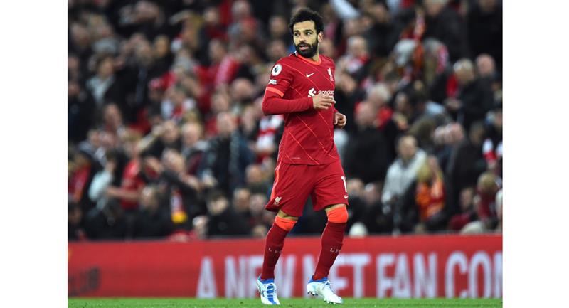 Mohamed Salah a marqué le deuxième pour Liverpool.  Photo: EFE