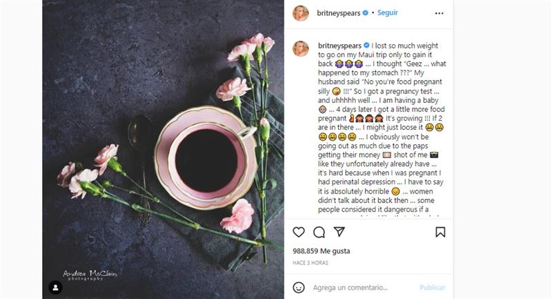 Capture d'écran.  Photo : Instagram
