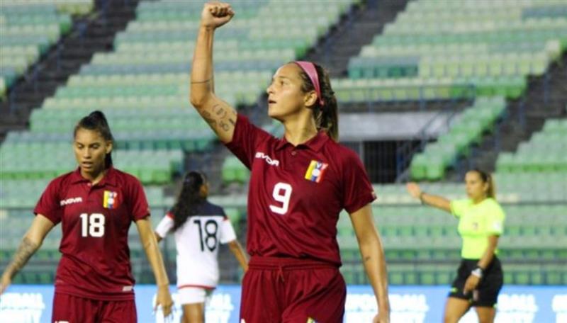 Deyna Castellanos Équipe féminine vénézuélienne.  Photo: FVF