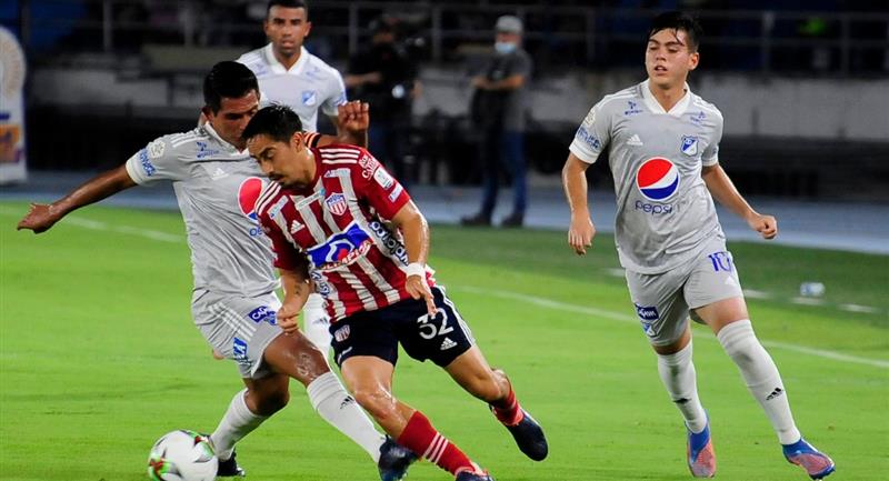 Millonarios a terminé deuxième avec 4 points et Junior troisième avec les mêmes unités.  Photo : Twitter
