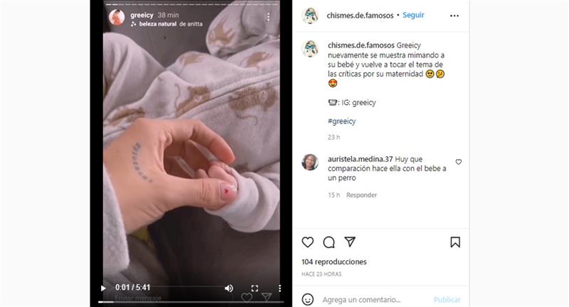 Cliquez pour regarder la vidéo.  Photo : Instagram