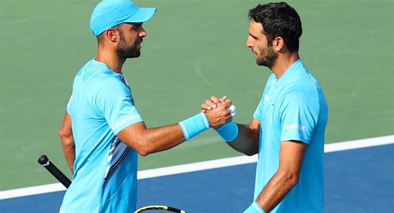 Cabal et Farah commenceront leur préparation pour jouer l'Open de New York.  Photo: Twitter Fédération colombienne de tennis