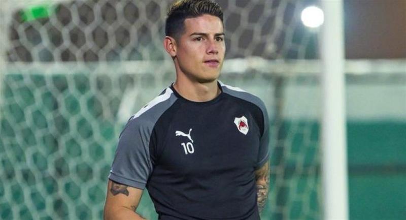 James gagne actuellement au Qatar plus de 12 millions d'euros par an.  Photo: Twitter Al-Rayyan