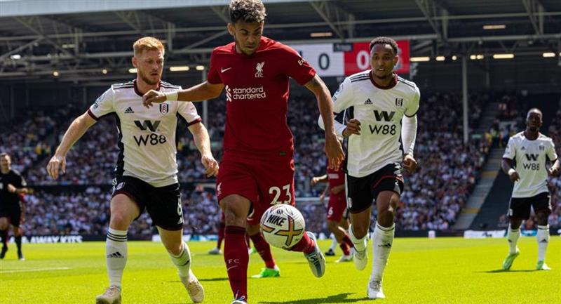 Luis Díaz a reçu les éloges de l'ancien joueur espagnol Guti.  Photo: Twitter Liverpool FC