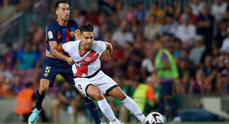 Falcao a fait ses débuts au début de la ligue espagnole en seconde période contre Barcelone.  Photo: Instagram Falcão García