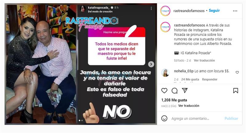 Capture d'écran.  Photo : Instagram