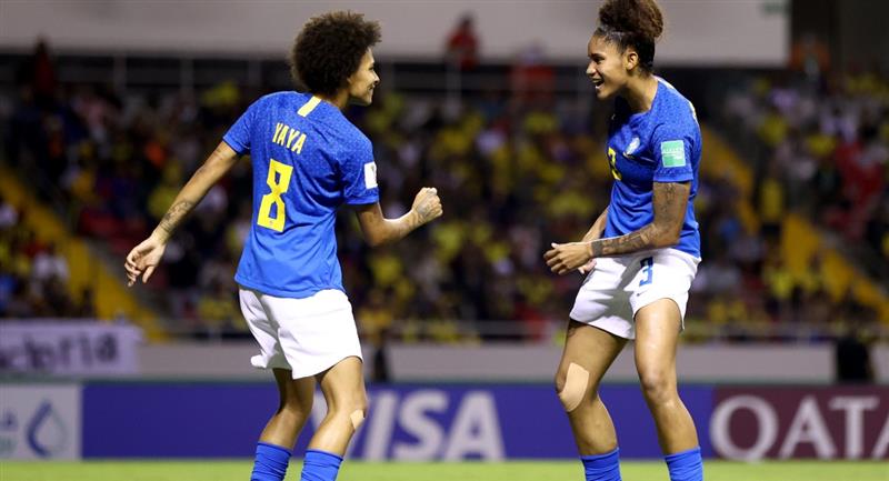 Le Brésil a ouvert le score avec un but sur penalty.  Photo : Twitter de la FIFA
