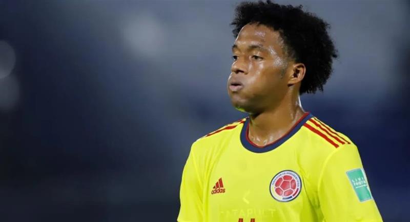 Le Colombien a évoqué l'élimination de la sélection de la Coupe du monde.  Photo: EFE