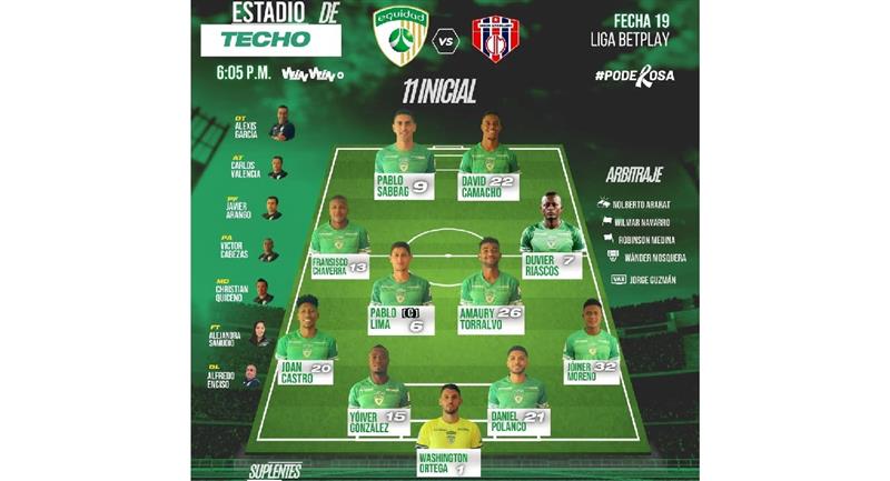 C'est ainsi qu'il fonde La Equidad.  Photo : Instagram @clubdeportivolaequidad