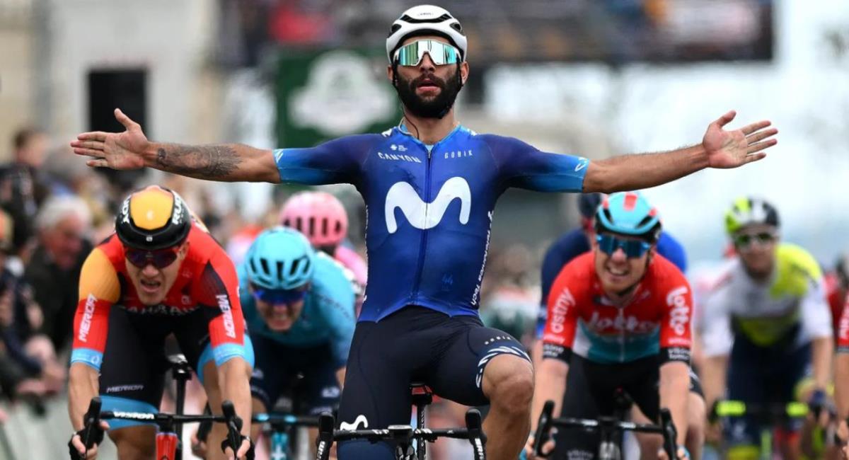 Fernando Gaviria, le meilleur.  C'est comme ça que ça s'est passé pour les Colombiens dans la deuxième étape du Giro