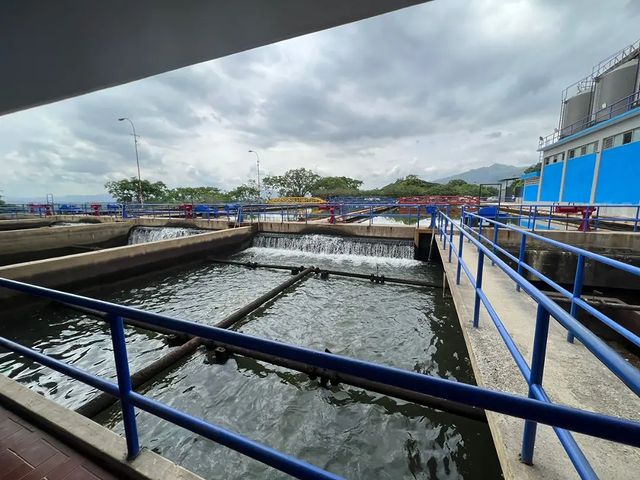 Ils prévoient de récupérer 600 litres par seconde à la station de pompage d'Ocumarito