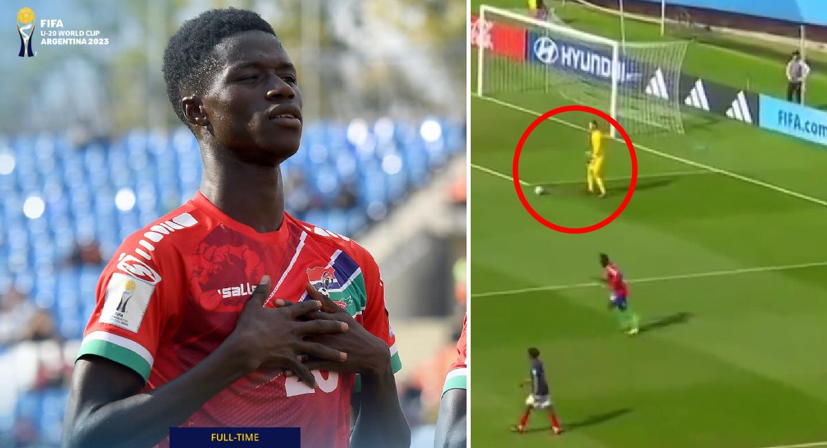 Bien que la France ait marqué deux fois, elle a perdu 2-1 contre la Gambie