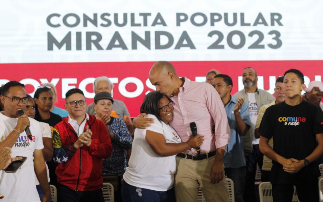 Les communautés ont reçu des ressources pour l'exécution de projets à Miranda