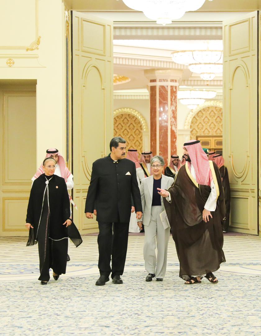 Maduro a qualifié l'agenda bilatéral avec l'Arabie saoudite de succès